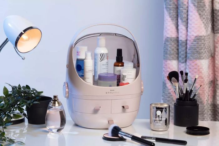 organizator za kozmetiko stylpro beauty podlette make up cabinet