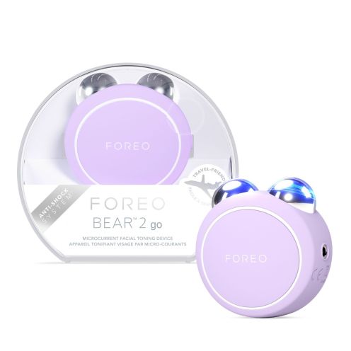 FOREO BEAR 2 Go Lavender, mikrotokovna naprava za obraz