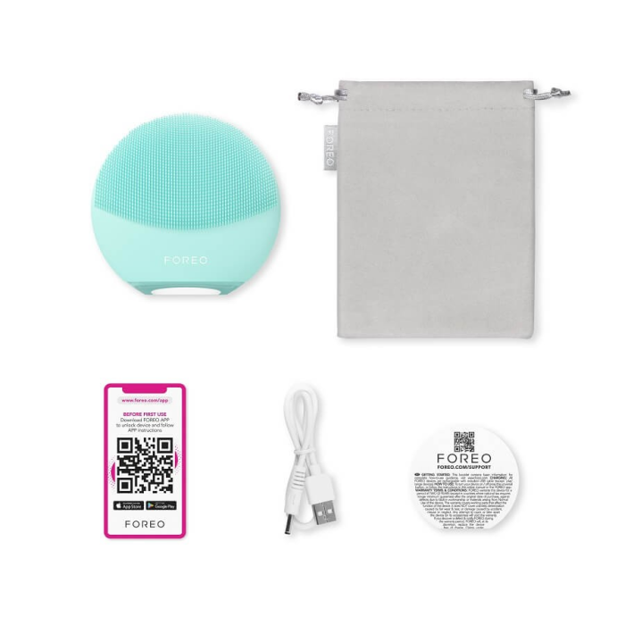 FOREO LUNA 4 mini Arctic Blue - Naprava za čiščenje obraza