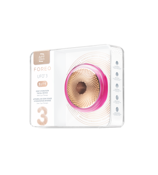 FOREO UFO 3 pametna naprava za hidracijo obraza, Fuchsia